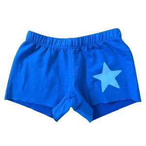 Firehouse blue Betsy star shorts girls size medium NWOT